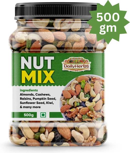 DAILYHERBS Premium Mewa Mix ( Almonds, Cashews, Raisins, Apricots, Kiwi, Assorted Seeds & Nuts