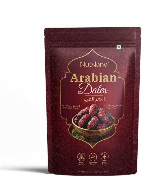 Nutslane Premium Arabian Dates , Soft Dried Khajur Dates
