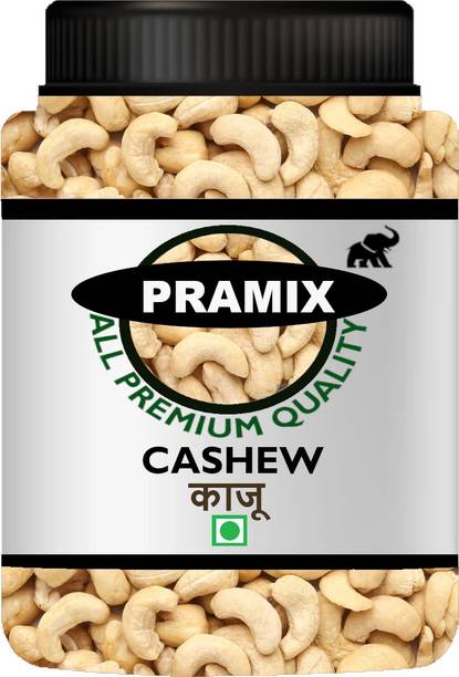 Pramix Whole Cashew Nuts, 100% Natural Dry Fruit Kaju Raw 500gm Cashews