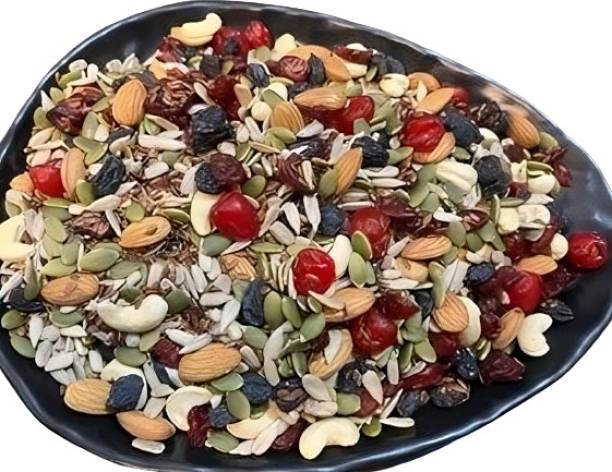 ZION Organic Dry Fruits Nutmix 1KG pack | Mix Seeds and Dry Fruits Assorted Seeds &amp; Nuts