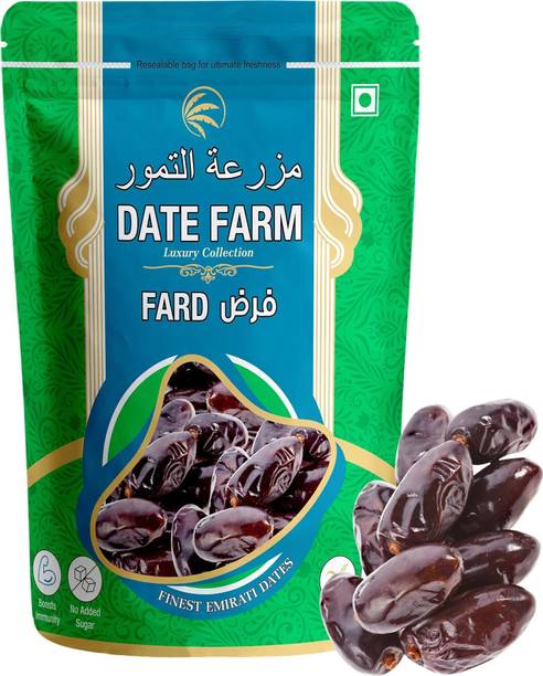 Date Farm Fard Luxury Emirati,100% Natural Khajur,Boosts Immunity, No Added Sugar, Arabian Wet Dates
