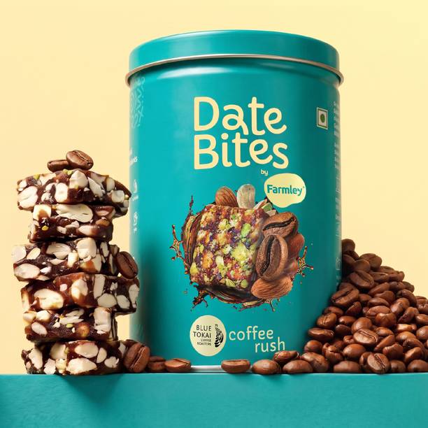 Farmley Coffee Rush Date Bites | Indian Sweets | Dry Fruits Barfi | No Added Sugar | Dates