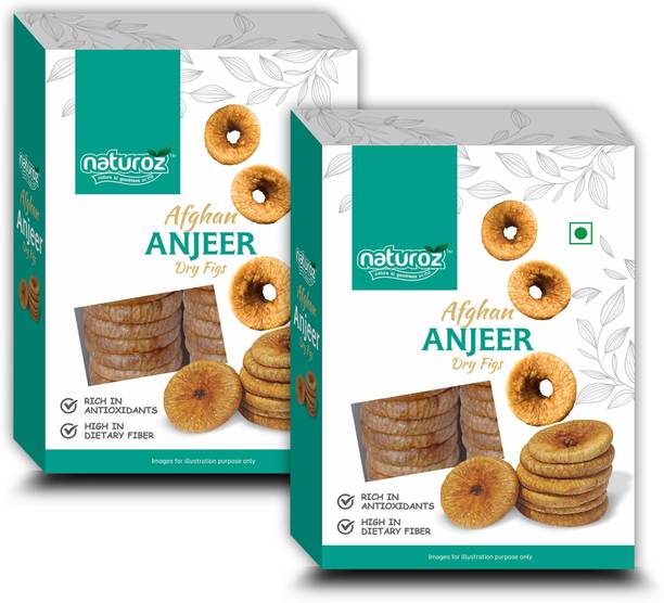 Naturoz Popluar Afghan Anjeer Dry 500g Combo Figs