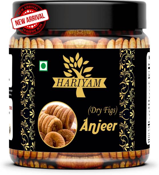 हरियम अफगानी अंजीर - 500gm | ड्राइड फिग्स | फिग/अफगानिस्तान अंजीर ड्राई फ्रूट ज़ार पैक