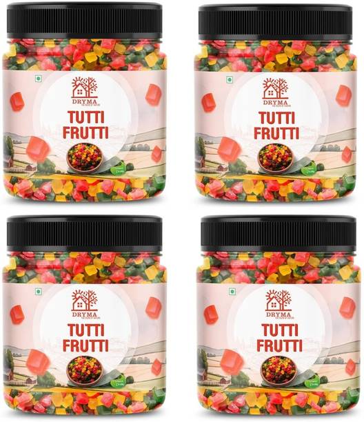 Dryma Tutti Frutti for Cake | Tuti Fruti | Cherries | Mixed Colours Cherries