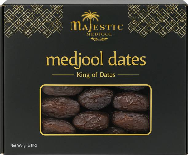 Majestic Medjool Jumbo 1KG Organic 100% Natural Premium Dates