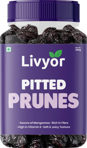 LIVYOR Premium Pitted Prunes | Dry Fruits Prunes