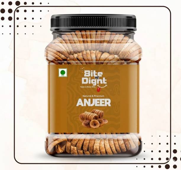 Bite Of Dight Anjeer | Dry Figs (smaLL md Big |Soft ) Figs, Assorted Fruits & Nuts