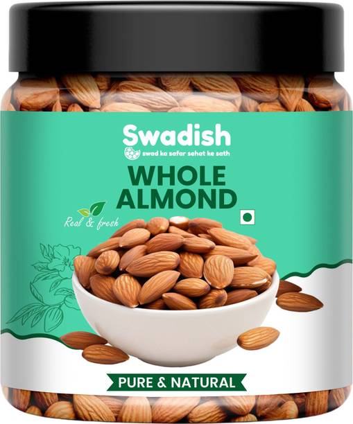 Swadish Whole Almonds | Nutritious & Delicious Badam | High in Fiber Almonds