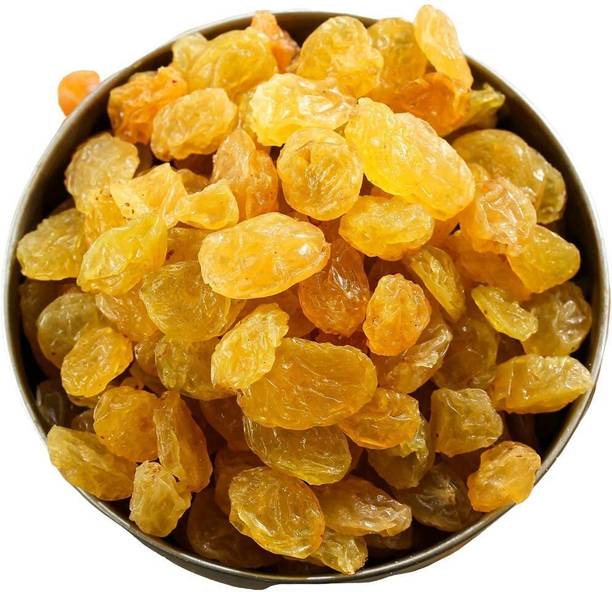 Nutrilin Indian Raisins 500g | Kishmish | Rich in Iron & Nutrients | Healthy Dryfruit Raisins