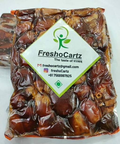 FreshoCartz Dates with Seeds | Vaccum Pack Khajur | Arabian Dates| Pin Khajoor | Dry Fruits Dates (Pack of 1) Dates