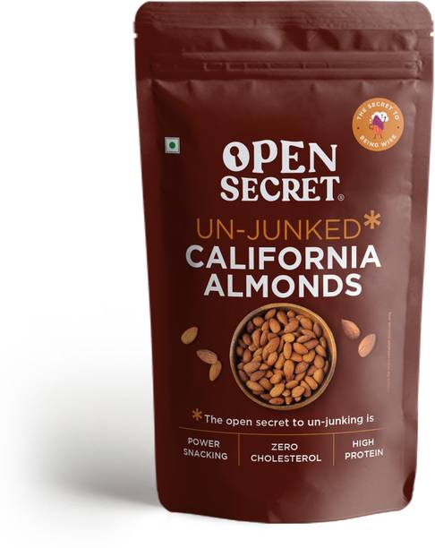 OPEN SECRET 100 % Natural Premium California Dry fruit Badam Raw Almonds