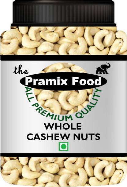 Pramix Organic Whole Kaju / Dry Fruits Cashews Nuts 250gm Cashews