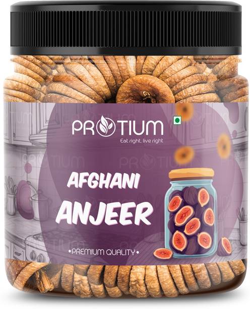 PROTIUM Anjeer Dry Fruits | Dried Figs- 500 gm (Jar Packing) Figs (500 g) Figs