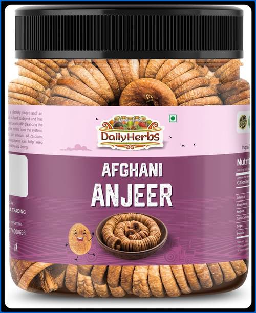 DAILYHERBS Premium Afghani Anjeer| Fresh Figs