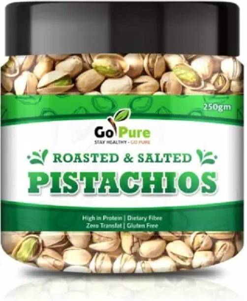 Gopure Premium Pistachios | Air Tight Jar | Dry Dates