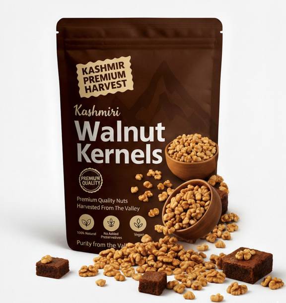 Kashmir Premium Harvest - Grade 1 Broken (Akhrot) Walnuts