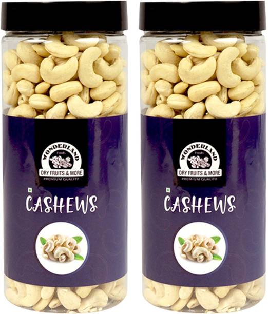 WONDERLAND Foods(Device) 100% Natural Premium Quality Plain Raw , 1Kg Cashews