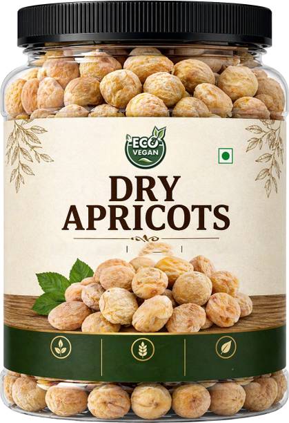 eco vegan Dry Apricot | Tasty Natural Apricot Snack | 1000GM Pack Apricots
