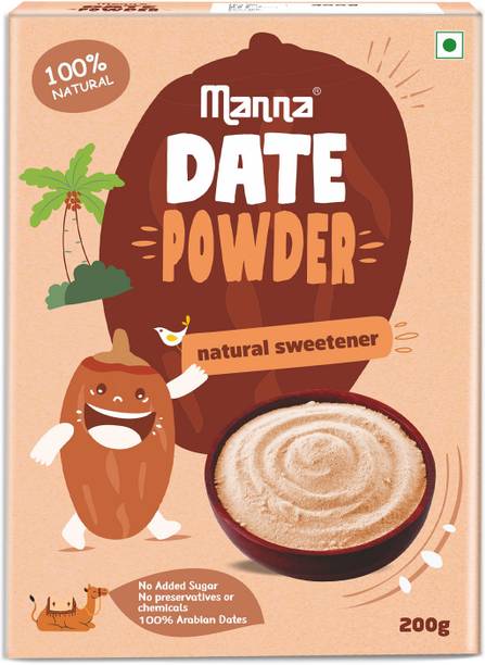 Manna Date Powder | Khajoor 100% Natural Sweetener| Healthy Alternative to Sugar Dry Dates