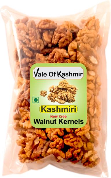 vale of kashmir Light Walnut Kernels, New Crop, Vacuum Pack, Organic Kashmiri Akhrot Giri Walnuts