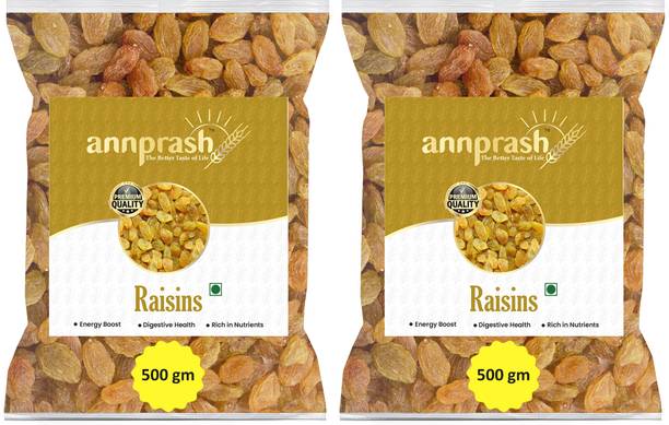 Annprash Raisins Kismish ( 500GM x 2 ) 1 KG Raisins