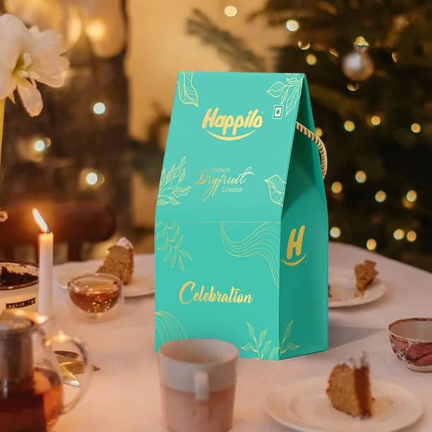 Happilo Celebrations Diwali Gift Pack | Premium Dry Fruits Hamper | Robin | Sweets Assorted Nuts