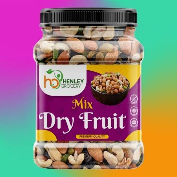 HENLEY Natural Premium International Healthy Nutmix|Mixed Dry Fruits Assorted Fruit