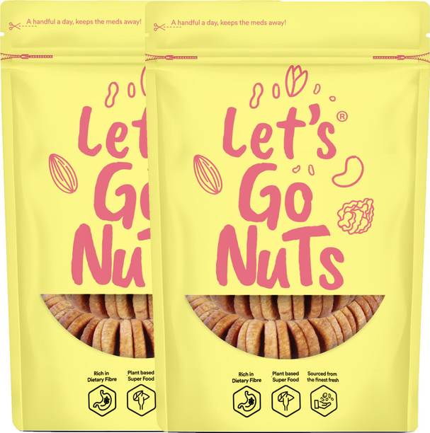 Let's GoNuts Fresh & Pulpy Dried Figs (Anjeer) 250gX2 Figs