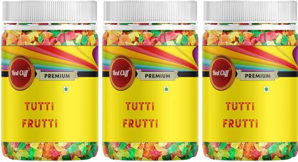 RED CLIFF Tutti Frutti Combo Pack Of 3 | Ideal For Cake Decoration Cherries