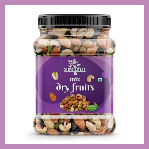 HARIYAM Mix Dry Fruit | Healthy {Almond,Cashews,Raisins,Apricots and Many}