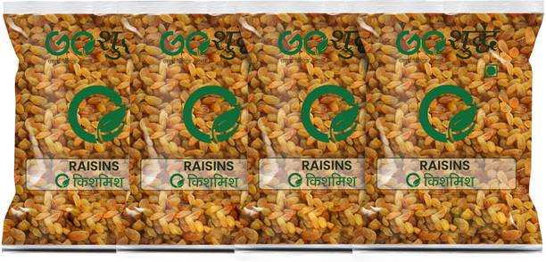 Goshudh Kishmish (Raisins) 100gm Each (Pack of 4) 400g Raisins