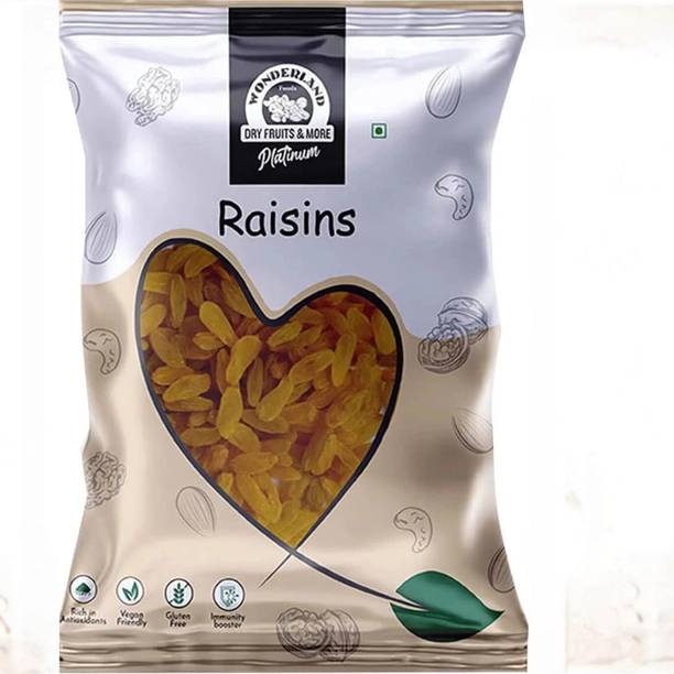 WONDERLAND Foods Plain Kishmish Dry Grapes Raisins