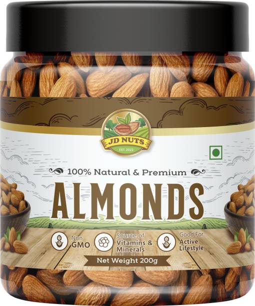 Gopure Premium California Almonds | Protein rich 100% Natural and Quality Badam Almonds