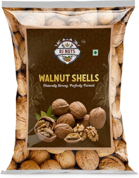 RJ N Premium Kashmiri Walnut Kernels Fresh and Natural, With Shell Walnuts