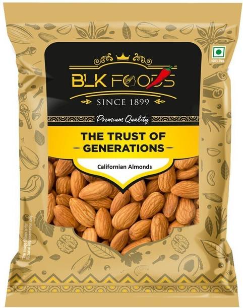 BLK FOODS Select Natural California Badam giri 500gm Almonds