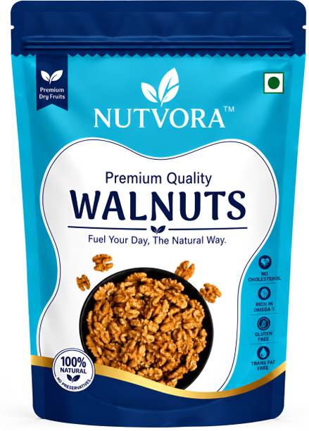 NUTVORA California Walnut Kernals 250g | Walnut without Shell | Akhrot Giri | Walnuts Walnuts