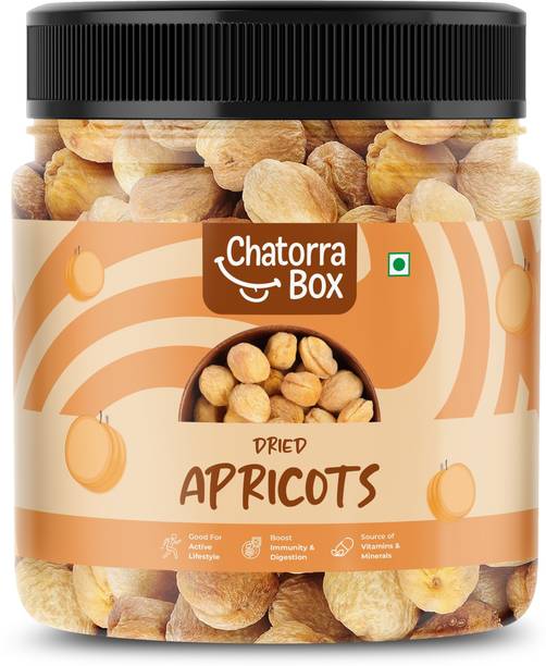 CHATORRA BOX Dried Apricots | Khumani | Khurmani | Khurbani | Jardalu | Prunu | Badam bor Apricots