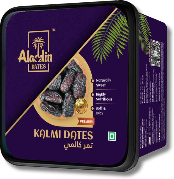 Aladdin Dates Kalmi Dates/Khajoor 400 Grams Dates