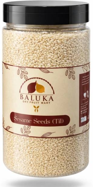 BALUKA DRY FRUIT MART Sesame Seeds (Til ) Rich in Protein Natural Healthy Seeds Assorted Seeds & Nuts