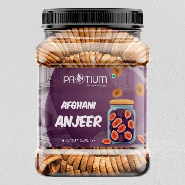 PROTIUM Afghani Anjeer | Naturally Sweet & Nutritious | Rich in Fiber & Energy | Dried Figs