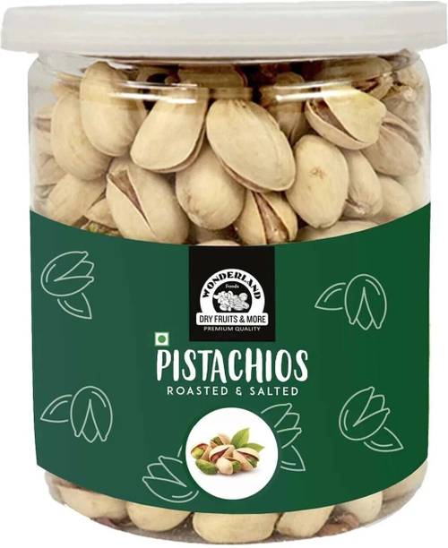 WONDERLAND Foods American California Roasted & Salted Pista | Gluten & GMO Free Pistachios