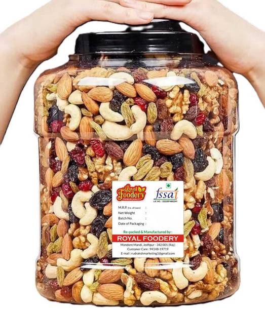 Royal foodery Dry Fruits Nutmix Mix Seeds and Dry Fruits for eating |Healthy Snacks Almonds, Cashews, Raisins, Dates, Assorted Fruits & Nuts, Assorted Seeds & Nuts