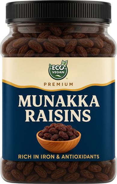eco vegan Munakka Raisins 1000gm Raisins