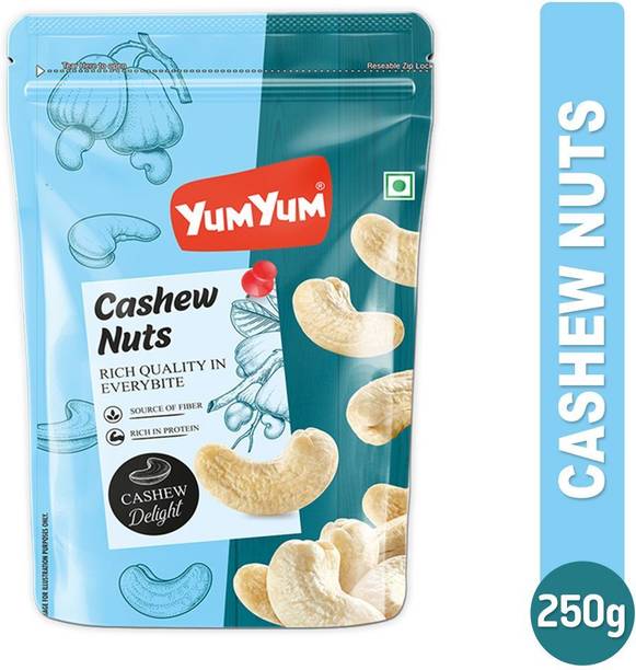 YUM YUM Raw Cashew Nuts Whole Kaju Healthy Dry Fruits Cashews