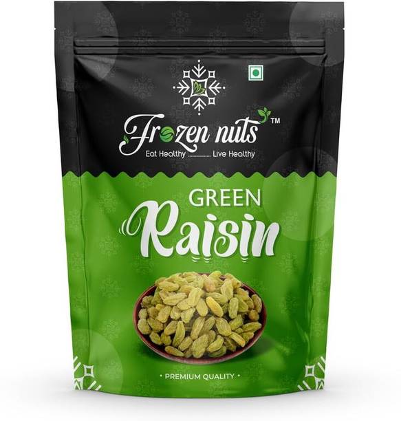 frozen Nuts Natural Premium Green Raisins | High in Antioxidants, Sweet & Tasty Raisins
