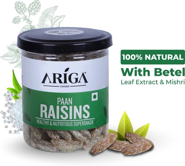 Ariga Foods Paan Raisins Premium Healthy & Nutritious Raisins