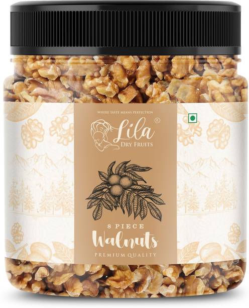 लीला ड्राई फ्रूट्स वॉलनट 8 Pc 250 GMS JAR