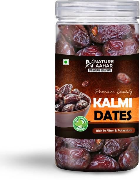 Nature Aahar Kalmi Dates| Premium Soft Kalmi Khajoor | Naturally Sweet, Healthy Dry Fruit Dates