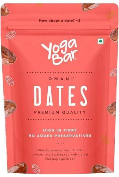 Yogabar Omani Dates High in Fibre No Added Preservatives Naturally Sweet and Tasty Dates